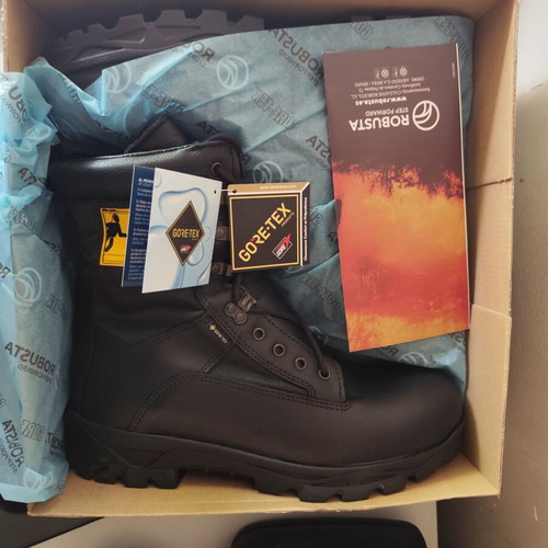 Robusta Firefighting Boots size 45 new, black