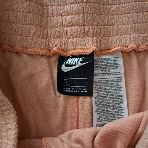 Nike shorts used, terry cloth, size L, orange