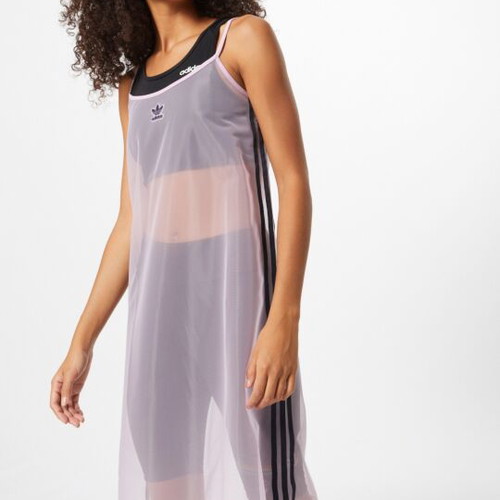 Adidas Originals see-through dress, size 34, lilac