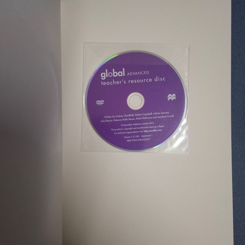 Global Advanced Teacher's Book new with Teacher's Resource Disc