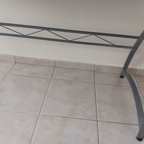 Glass desk