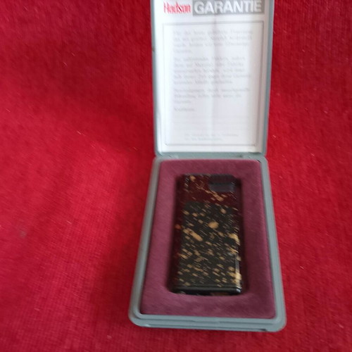 Collectible gas lighter unused 1975-1985 with box and papers