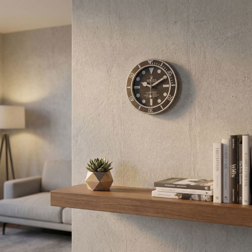 Rolex Submariner wall clock new, analog design