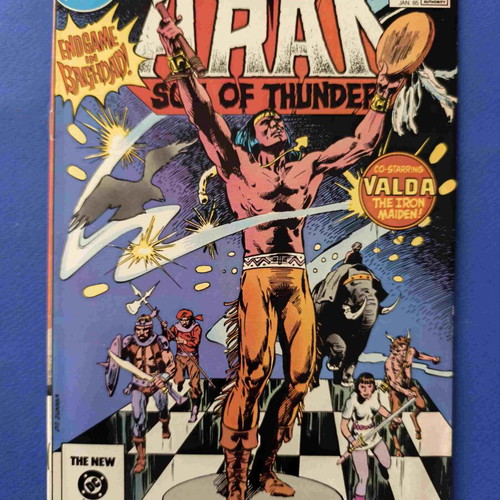 Arak Son of Thunder comic used with slight moisture traces