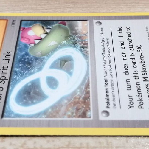 Slowbro Spirit Link Pokémon Card Evolutions 2016 Near Mint