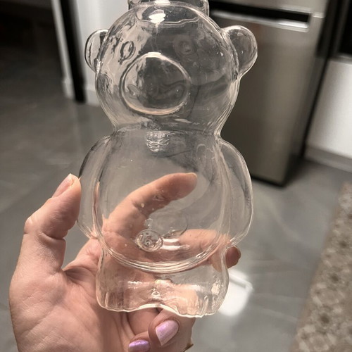 Glass bear for children like new