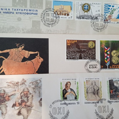 FDC and commemorative stamp covers pack of 165, new