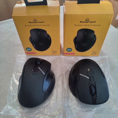 Powertech rechargeable wireless mice pair like new