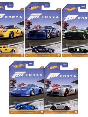 Hot Wheels Forza 5 Car Set 2023