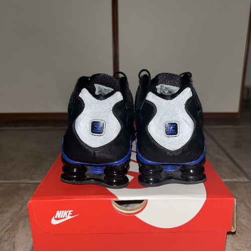 Nike TL Shox sneakers like new, size 43, black and blue
