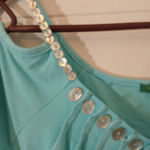 Leonard's summer top in blue like new