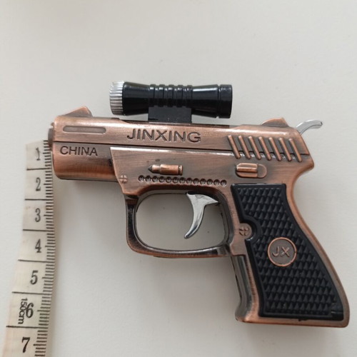Mini pistol-shaped gas lighter