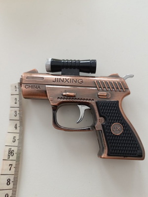 Mini pistol-shaped gas lighter