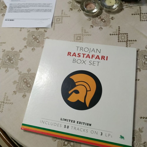 Trojan Rastafari box set 3x LP reggae collection