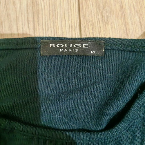 Women's blouse used, size M, black and green