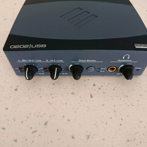 Creative Pro Audio Interface E-MU 0202 USB like new