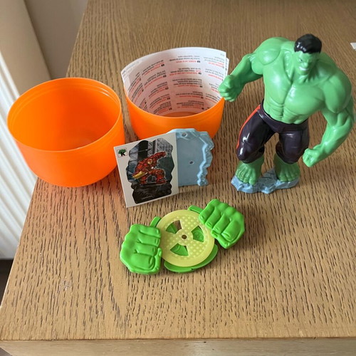 Hulk figure from Easter Kinder Maxi Egg 2025 new