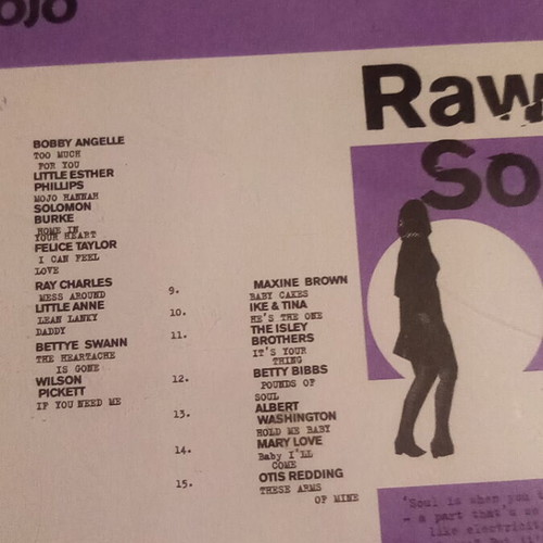 Mojo Music Guide Raw Soul CD