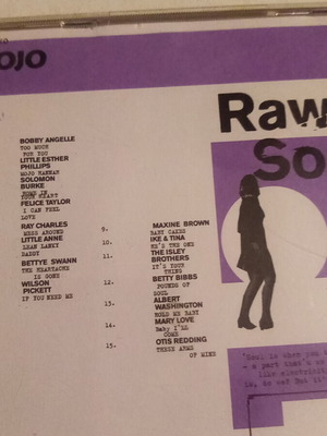 Mojo Music Guide Raw Soul CD