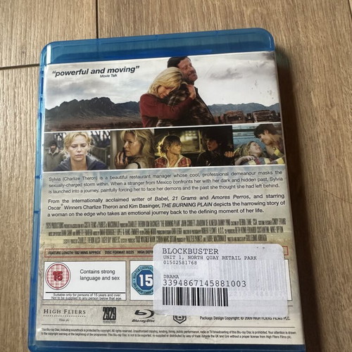 The Burning Plan Blu-Ray used, drama, English subs