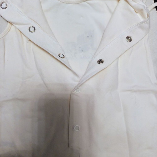 Lapin House baby short-sleeve bodysuit white 6 months used