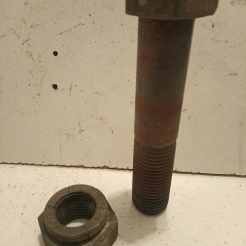 Metal bolts like new, set of 35 pieces
