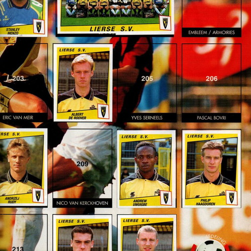 Panini Belgium Football 1997 collectible album new