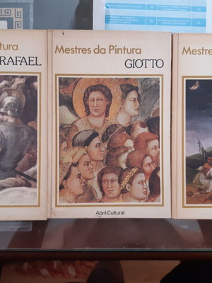 Mestres da pintura Rafael, Giotto, Goya like new