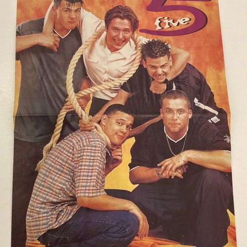 Five - Alf Poster from magazine Katerina In good condition Price 4 Euros