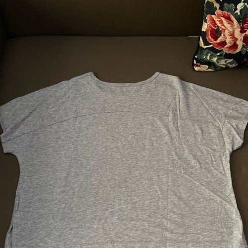 Adidas gray shirt new, size S with gold letters