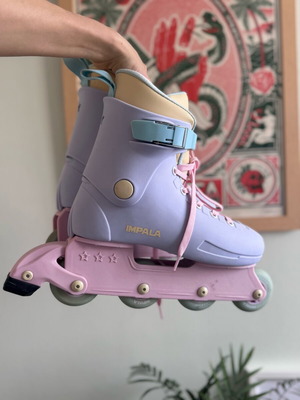 Impala inline skates μέγεθος 38 σαν καινούργια, παστέλ χρώματα