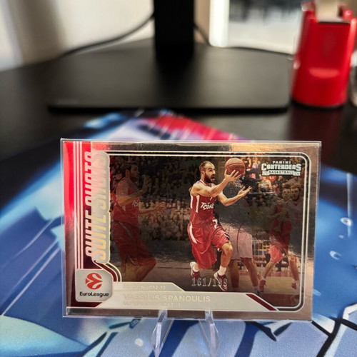 Vassilis Spanoulis 2025-26 Contenders EuroLeague Suite Shots collectible card like new
