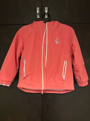 Lupilu pink jacket like new for girls 4-6 years, 104-116 cm