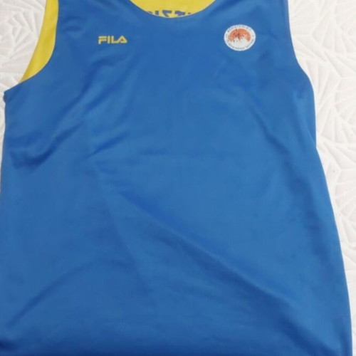 Peristeri B.C. FILA double-face basketball jersey 2XL