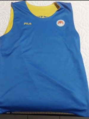 Peristeri B.C. FILA double-face basketball jersey 2XL