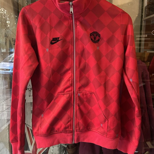 Nike Manchester United women's jacket, red, size M