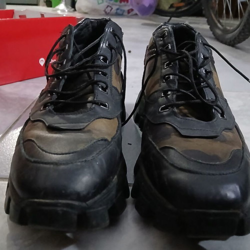 Nak men's shoes used, with high sole, size 44