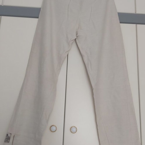 Men's pyjama set used, beige, size XL, Italian quality fabric