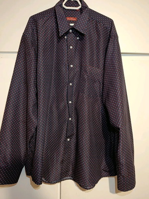 Shirt No 45 XXL Like New Blue with Red Details