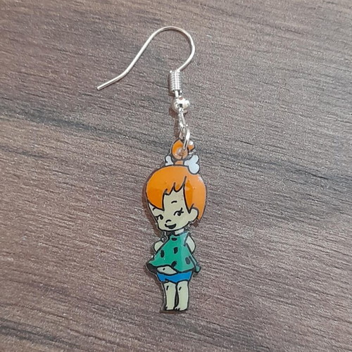 Flintstones Stalitsa and Bam Bam earrings new handmade