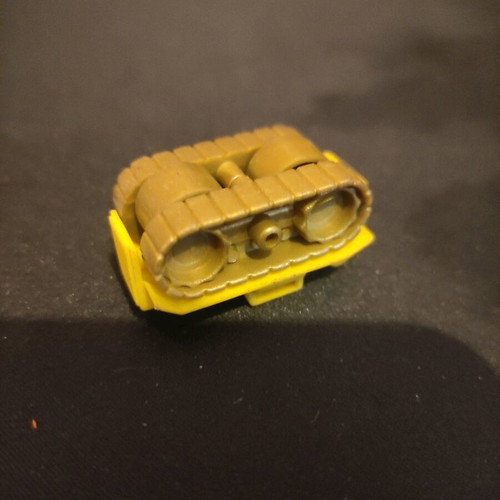 Mini vintage bulldozer toy used