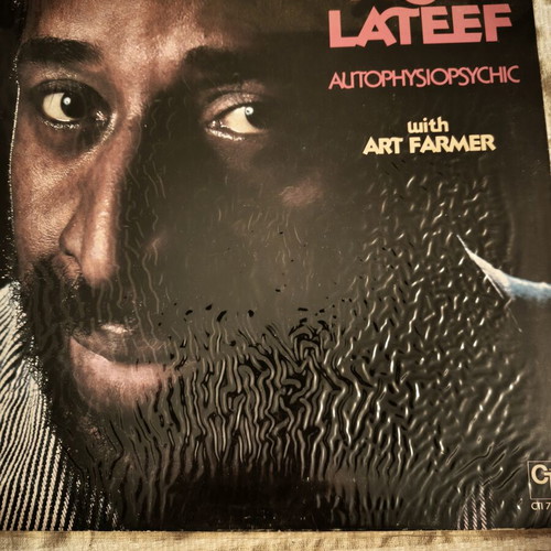 Yusef Lateef with Art Farmer Autophysiopsychic LP jazz, like new