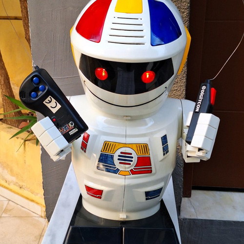 Vintage Emiglio RC Robot Toy 1990's Vision Giochi Preziosi fully functional
