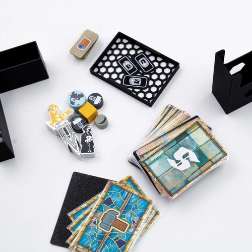 Orloj Board Game Organizer New 3D Printed Insert with Thematic Lids