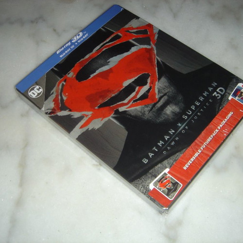 Batman v Superman 3D Blu-Ray καινούργιο Greek Steelcase