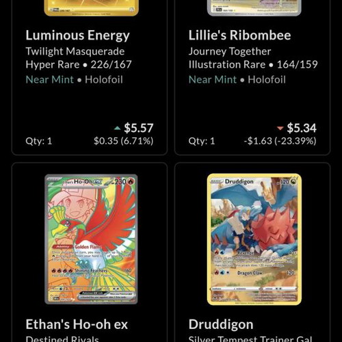 Pokemon card collection new