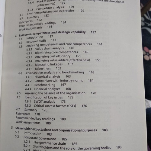 Exploring Corporate Strategy book like new, Johnson & Scholes, English