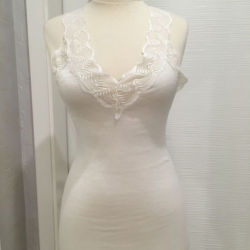 Rosemunde Mulberry Silk Camisole XL new, white
