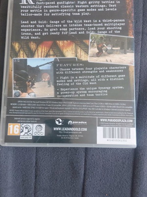 Lead and Gold PC game used