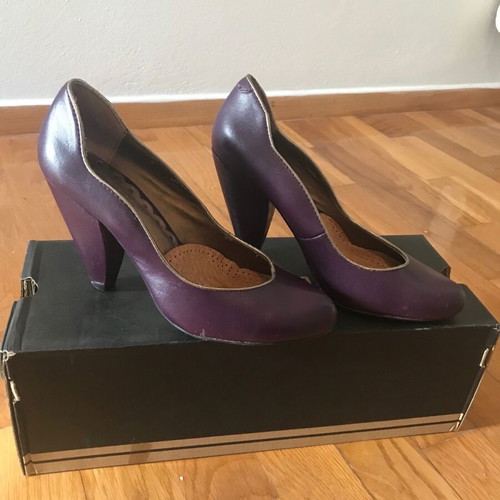 Seychelles vintage purple pumps used, size 37
